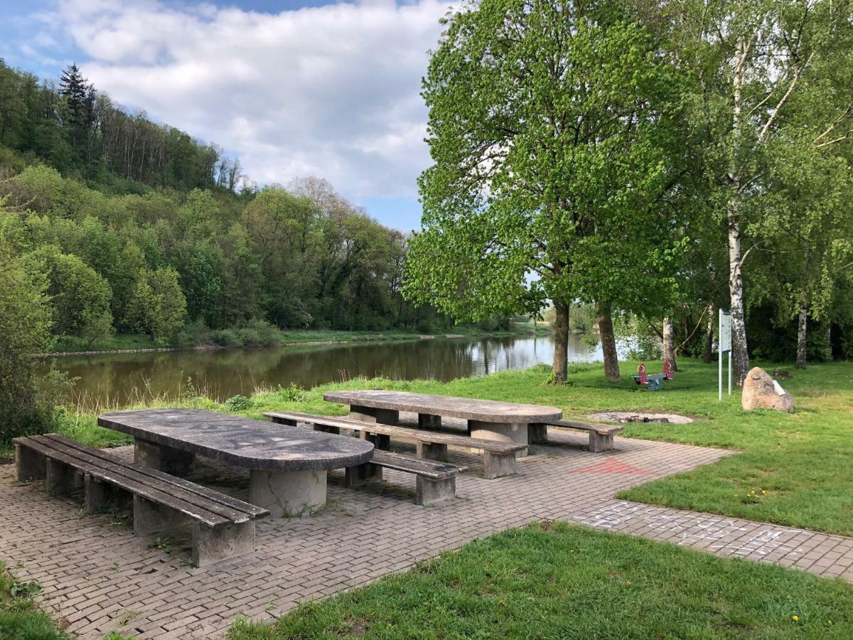 Ferienwohnung Hameln direkt am Weserradweg Hamelin Exterior foto